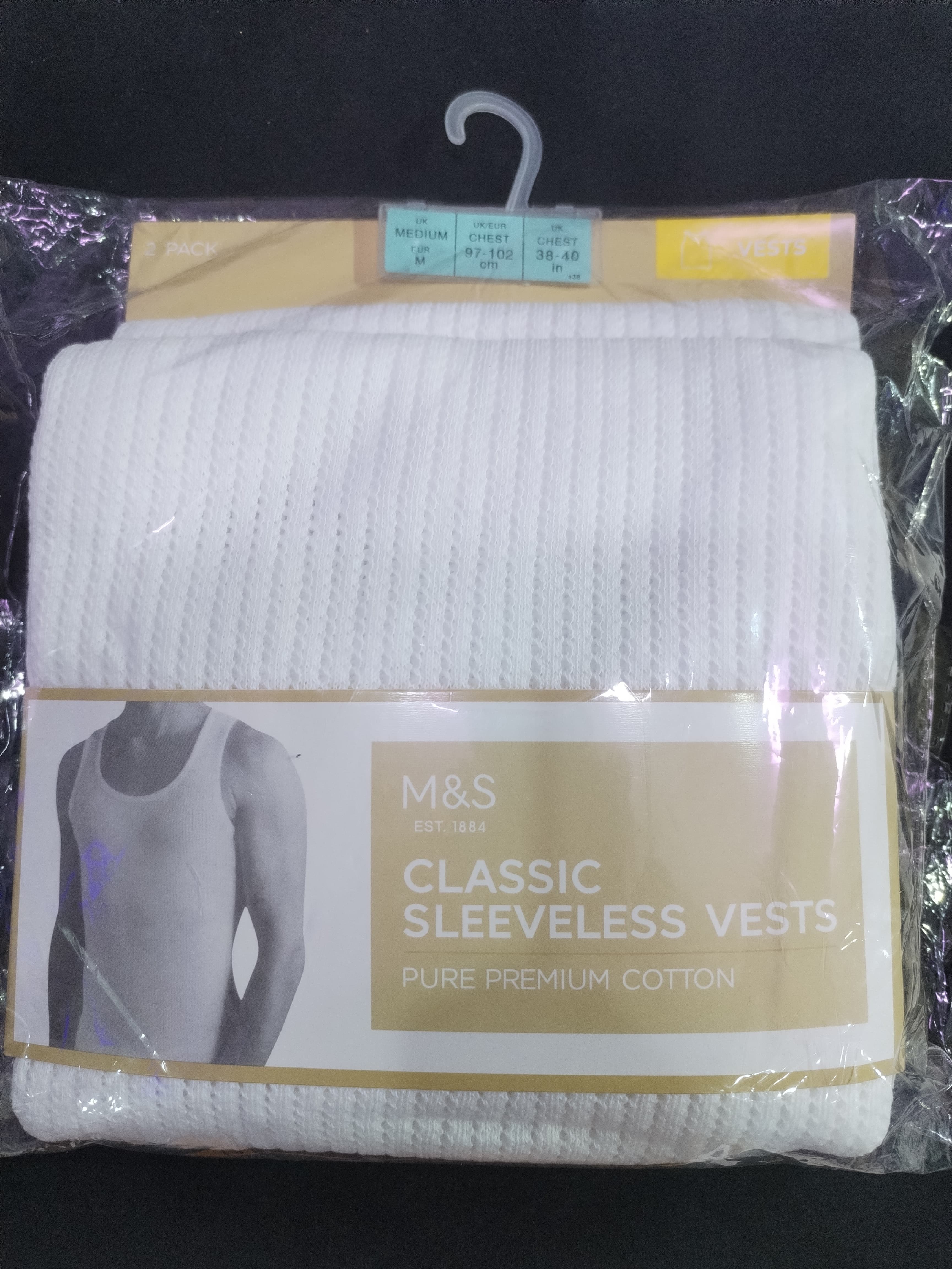 M&S UNDERWEAR SINGLET